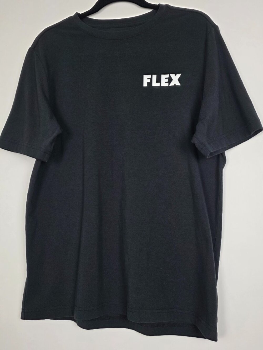 Rhone Flex Activewear Stretch Gym Mens Medium Short Sleeve Black T Shirt